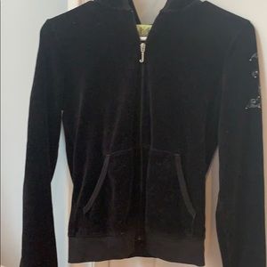 BLACK JUICY COUTURE SWEATSHIRT